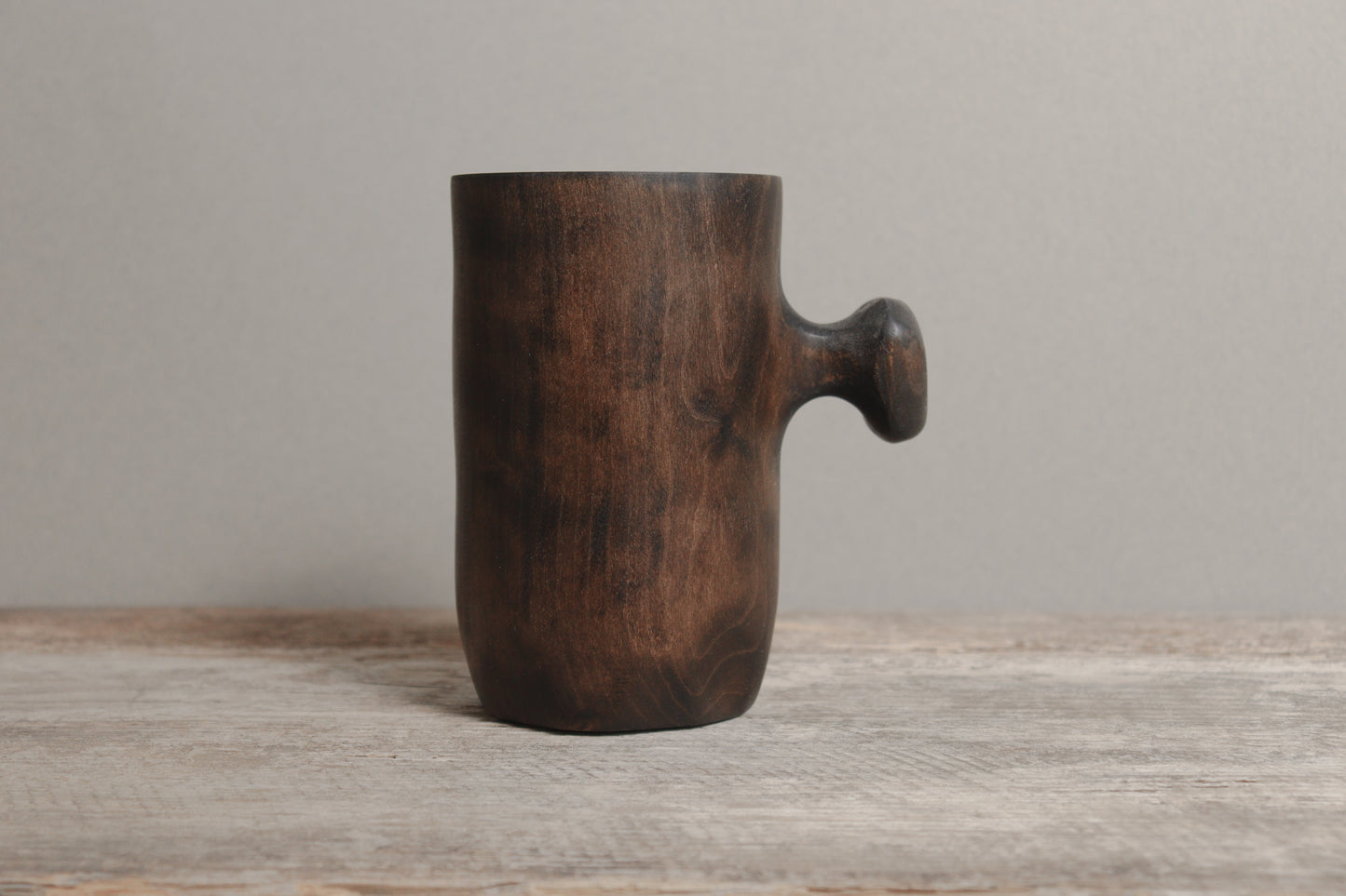 blackened cherry knobby mug