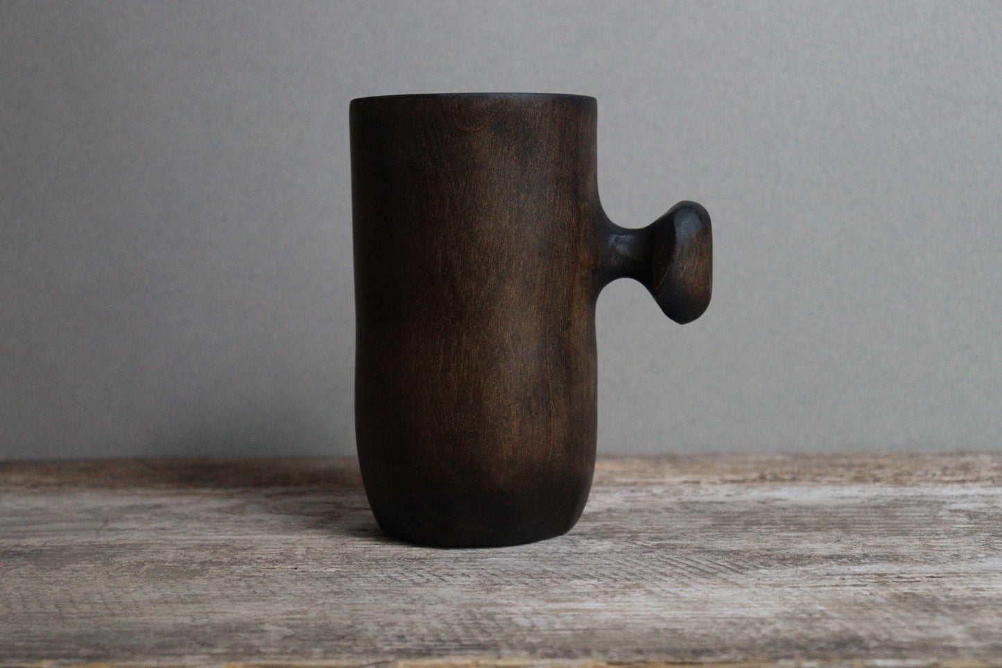 blackened cherry knobby mug